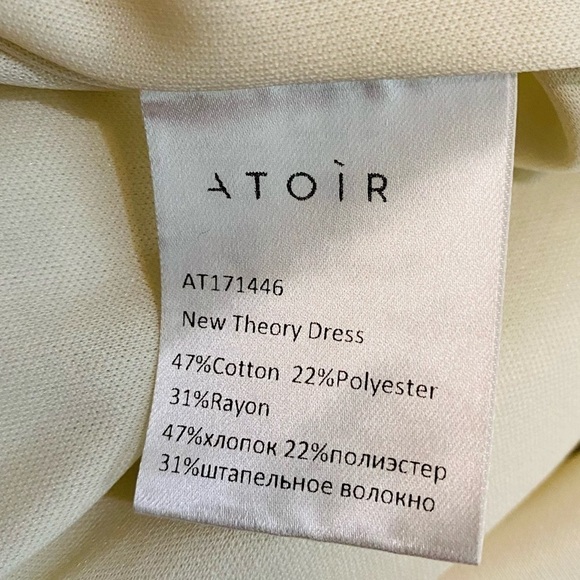 ATOIR Ivory Mini Strapless Dress Elegant Night Out Cocktail Bell Sleeve 4 - Picture 14 of 15